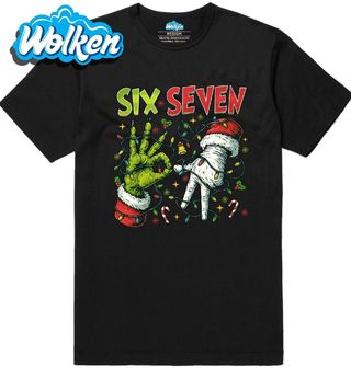 Pánské tričko Vánoční Grinchova 67 Six Seven.jpg