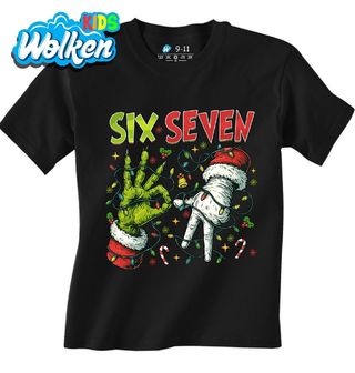 Dětské tričko Vánoční Grinchova 67 Six Seven.jpg