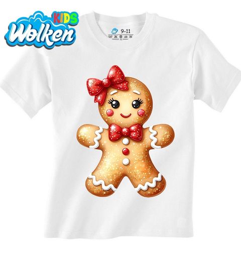 Obrázek produktu Dětské tričko Vánoční Třpytivý Perníček