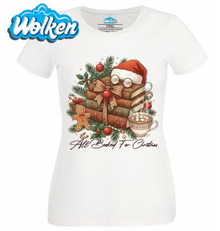 Dámské tričko  Zarezervované Vánoce s Knihou.jpg