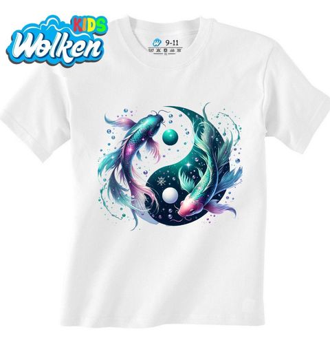 Obrázek produktu Dětské tričko Jin a Jang Kapr Koi Horoskop Ryby