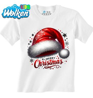 Dětské tričko Vánoční Santova Čepice.jpg