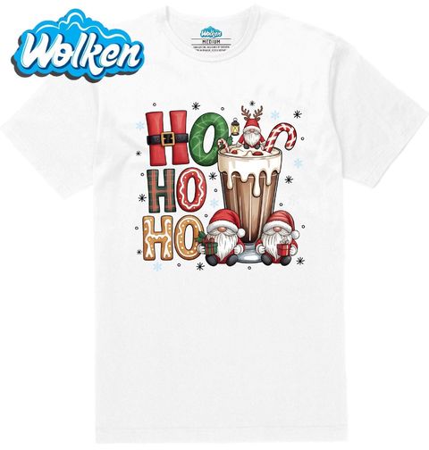 Obrázek produktu Pánské tričko Vánoční Káva Ho Ho Ho