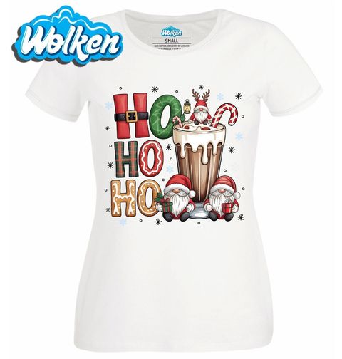 Obrázek produktu Dámské tričko Vánoční Káva Ho Ho Ho