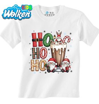 Dětské tričko Vánoční Káva Ho Ho Ho.jpg