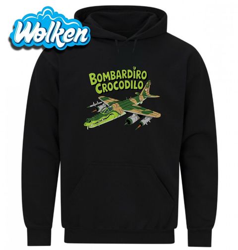 Obrázek produktu Pánská mikina Maskovaný Letoun Bombardiro Crocodilo