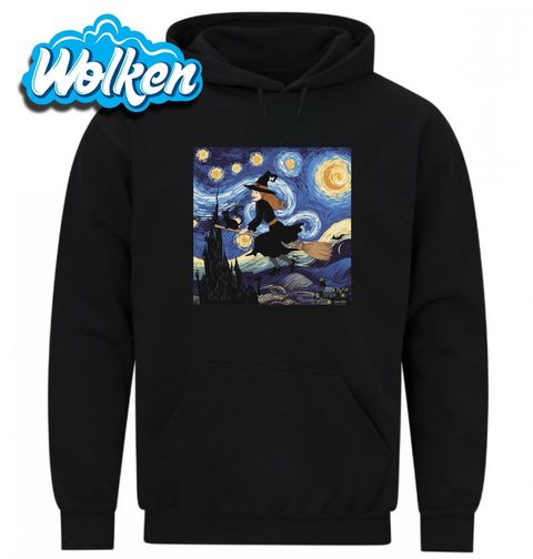 Obrázek produktu Pánská mikina Čarodějnice ve Hvězdné noci