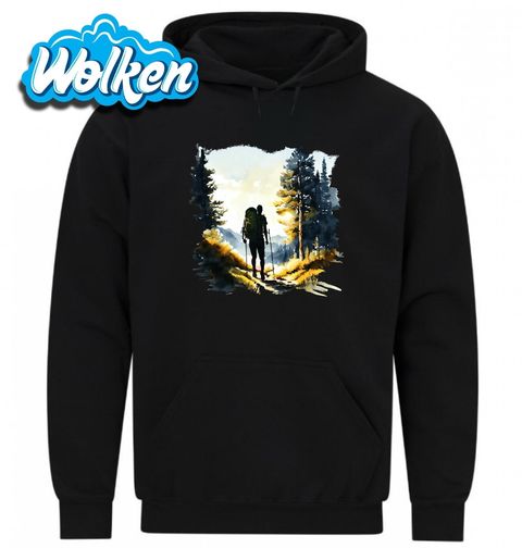 Obrázek produktu Pánská mikina Turista na lesní stezce