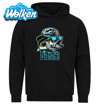 Mikina  Okoun s kšiltem Bass Bruh!.jpg