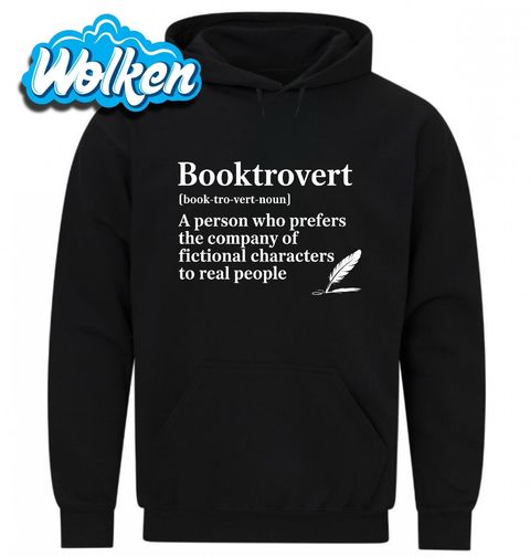 Obrázek produktu Pánská mikina Knižní introvert Booktrovert