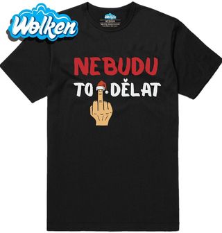 Pánské tričko O Vánocích to nebudu dělat.jpg
