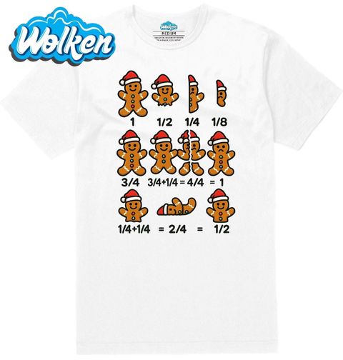 Obrázek produktu Pánské tričko Vánoční Zlomky s Perníčkem