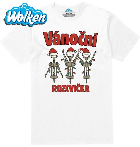 Obrázek produktu Pánské tričko Vánoční Rozcvička s Vínem