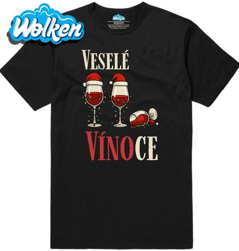 Obrázek produktu Pánské tričko Veselé Vínoce