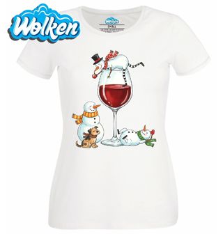 Dámské tričko  Opilí Vánoční Sněhuláci.jpg