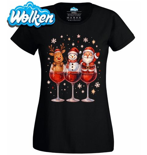 Obrázek produktu Dámské tričko Vánoční Bar u Santy