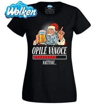 Dámské tričko Opilé Vánoce Načítání.jpg
