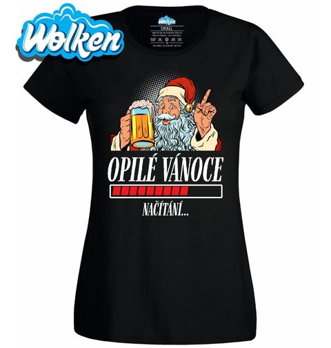 Obrázek produktu Dámské tričko Opilé Vánoce Načítání...