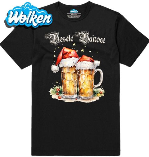 Obrázek produktu Pánské tričko Veselé Hospodské Vánoce