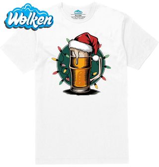 Pánské tričko  Vánoční Ozdobené Pivo.jpg