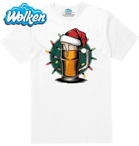 Obrázek produktu Pánské tričko Vánoční Ozdobené Pivo