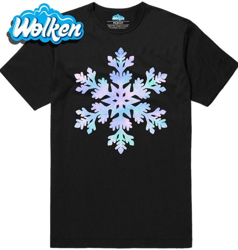 Obrázek produktu Pánské tričko Ledová Vánoční Vločka