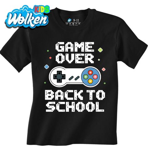 Obrázek produktu Dětské tričko Konec hry Škola začíná!