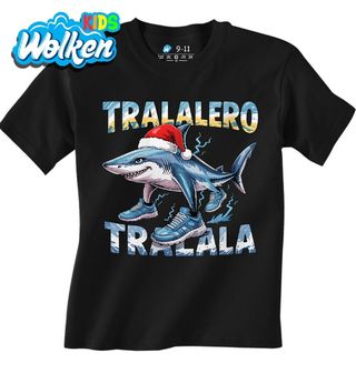 Dětské tričko Vánoční Tralalero Tralala.jpg