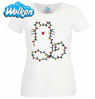 Dámské tričko  Vánoční Kočka z Řetězu.jpg