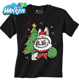 Dětské tričko Vánoční Santa Labubu.jpg