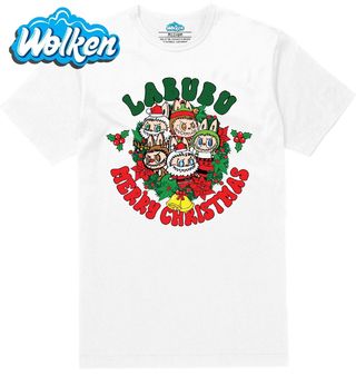 Pánské tričko  Vánoční Labubu Merry Christmas.jpg