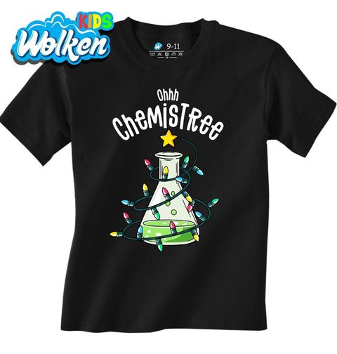 Obrázek produktu Dětské tričko Vánoční Laboratorní Baňka Ohhh ChemisTree