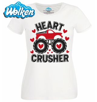 Dámské tričko  Lamač Srdcí Monster truck Heart Crusher.jpg