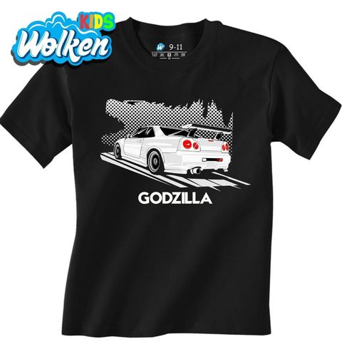 Obrázek produktu Dětské tričko Nissan Skyline Godzilla JDM
