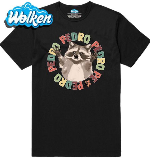 Obrázek produktu Pánské tričko Retro Mýval Pedro Pedro Pedro Pedro