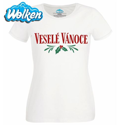 Obrázek produktu Dámské tričko Veselé Vánoce