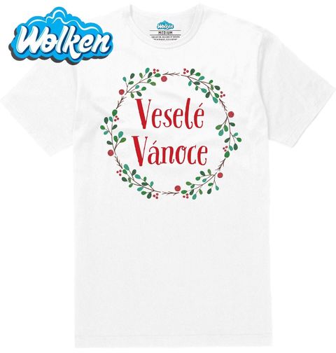 Obrázek produktu Pánské tričko Tradiční České Veselé Vánoce