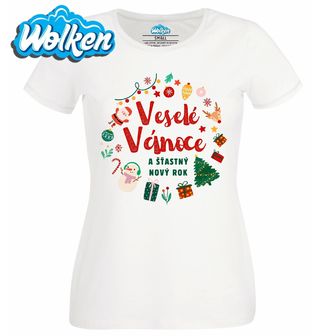 Dámské tričko  Veselé Vánoce a Šťastný Nový Rok.jpg