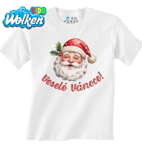 Obrázek produktu Dětské tričko Veselý Santa Veselé Vánoce