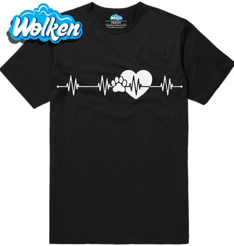 Obrázek produktu Pánské tričko Kardiogram Pejskaře