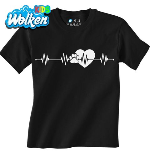 Obrázek produktu Dětské tričko Kardiogram Pejskaře