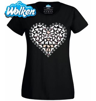 Dámské tričko Srdce plné Prasátek.jpg