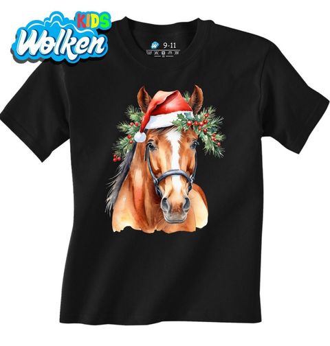 Obrázek produktu Dětské tričko Vánoční Kůň