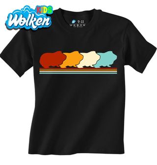 Dětské tričko Retro Morče v Řadě.jpg