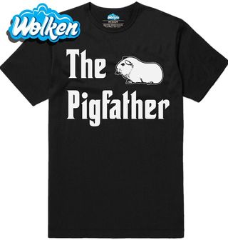 Pánské tričko The Pigfather Kmotr Morčat.jpg