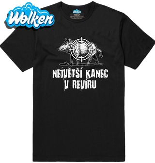 Pánské tričko Největší Kanec v Revíru na Mušce.jpg