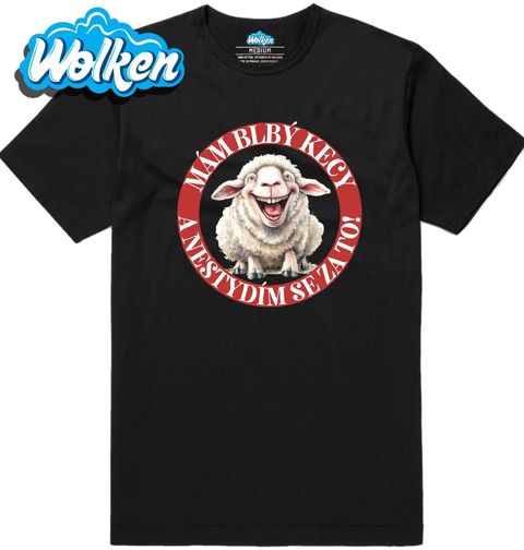 Obrázek produktu Pánské tričko Mám blbý kecy a nestydím se za to!