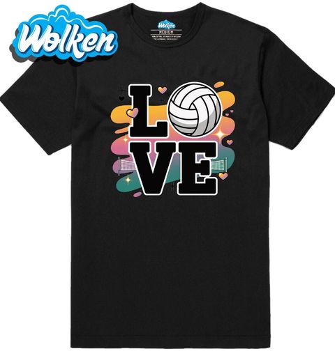 Obrázek produktu Pánské tričko Láska k Volejbalu Love Volleyball
