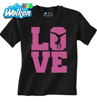 Dětské tričko Láska ke Gymnastice LOVE.jpg