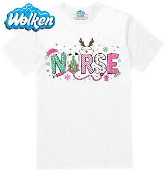 Pánské tričko  Vánoční Zdravotní Sestrička Nurse.jpg